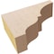 Ekena Millwork 2"W x 6"D x 4"H Classic Asheboro Rough Cedar Woodgrain TimberThane Corbel, Primed Tan CORUR02X06X04ASHRCPR - alternate 6